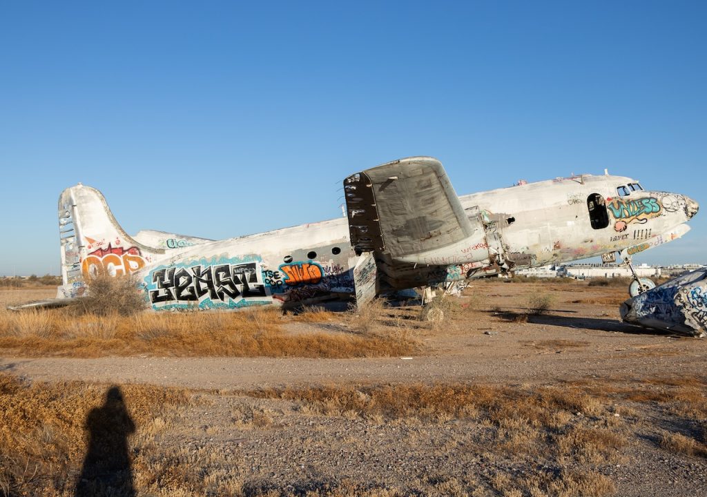 Wings in the Wasteland: The Forgotten Warbirds of Gila River Memorial Airfield 17 N44904 seen in November 2024
