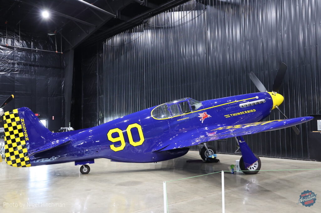 A Visit to The Dakota Territory Air Museum 14 N5528N P51C Thunderbird R6 0881