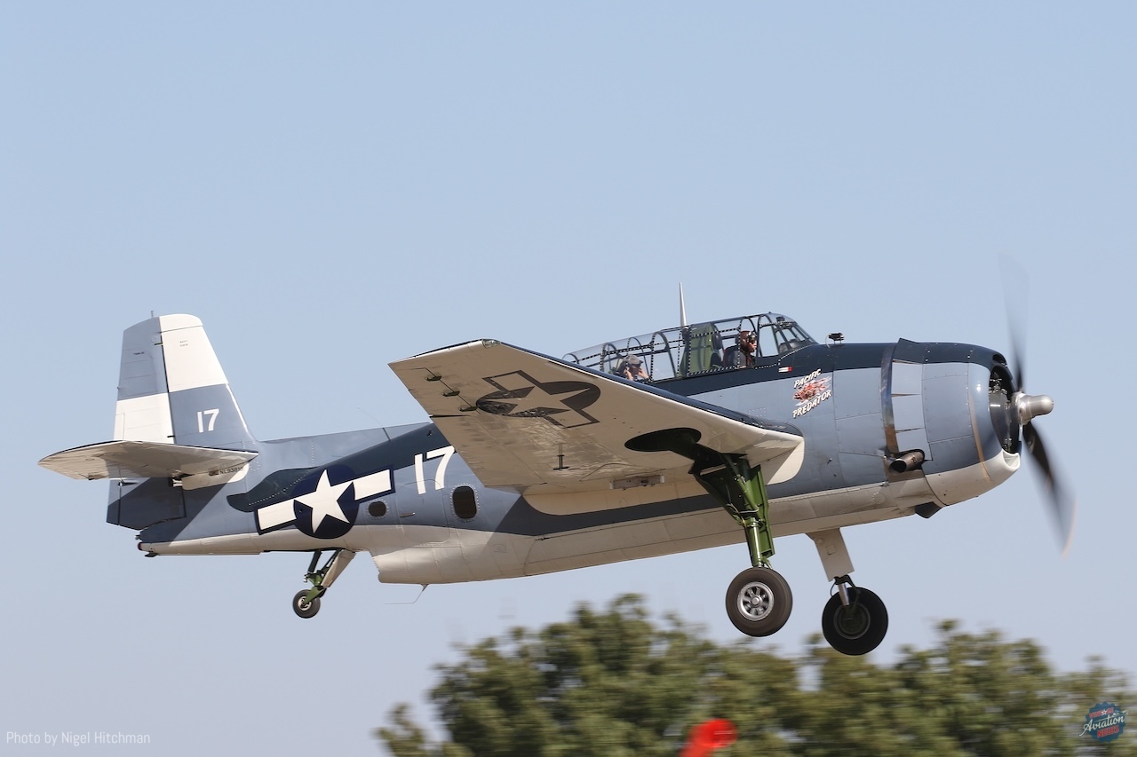 Ala Doble Fly-In 2025: Nigel Hitchman Captures a Spectacular Vintage Aviation Gathering 42 N93818 Grumman TBM
