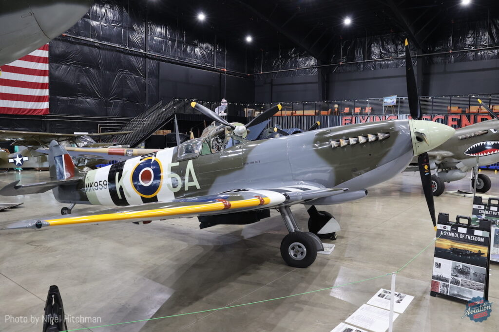 A Visit to The Dakota Territory Air Museum 17 N959RT MK959 Spitfire IXc DTAM Aug 2023 R6 0900