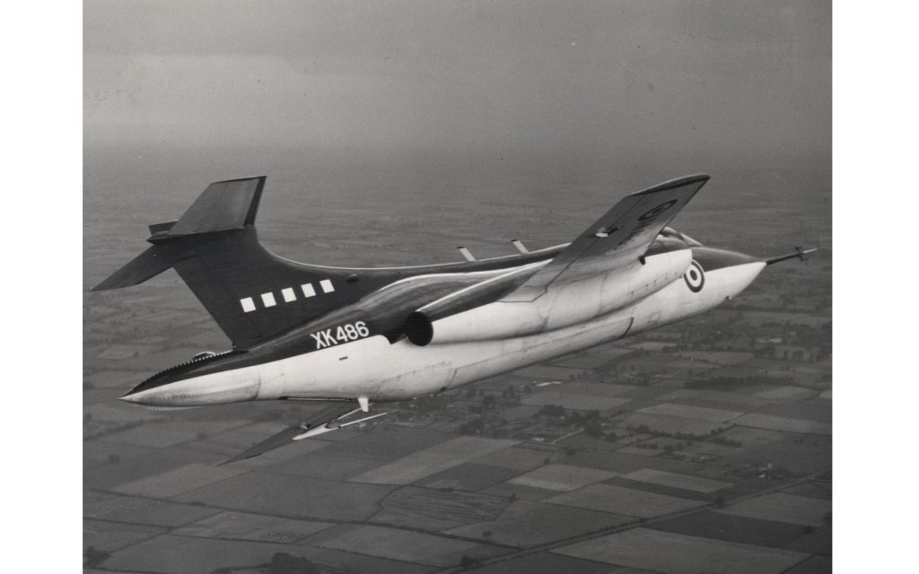 Today in Aviation History: First Flight of the Blackburn Buccaneer 11 NA.39 XK486 taking off for her first flight Blackburn Aircraft Ltd.2