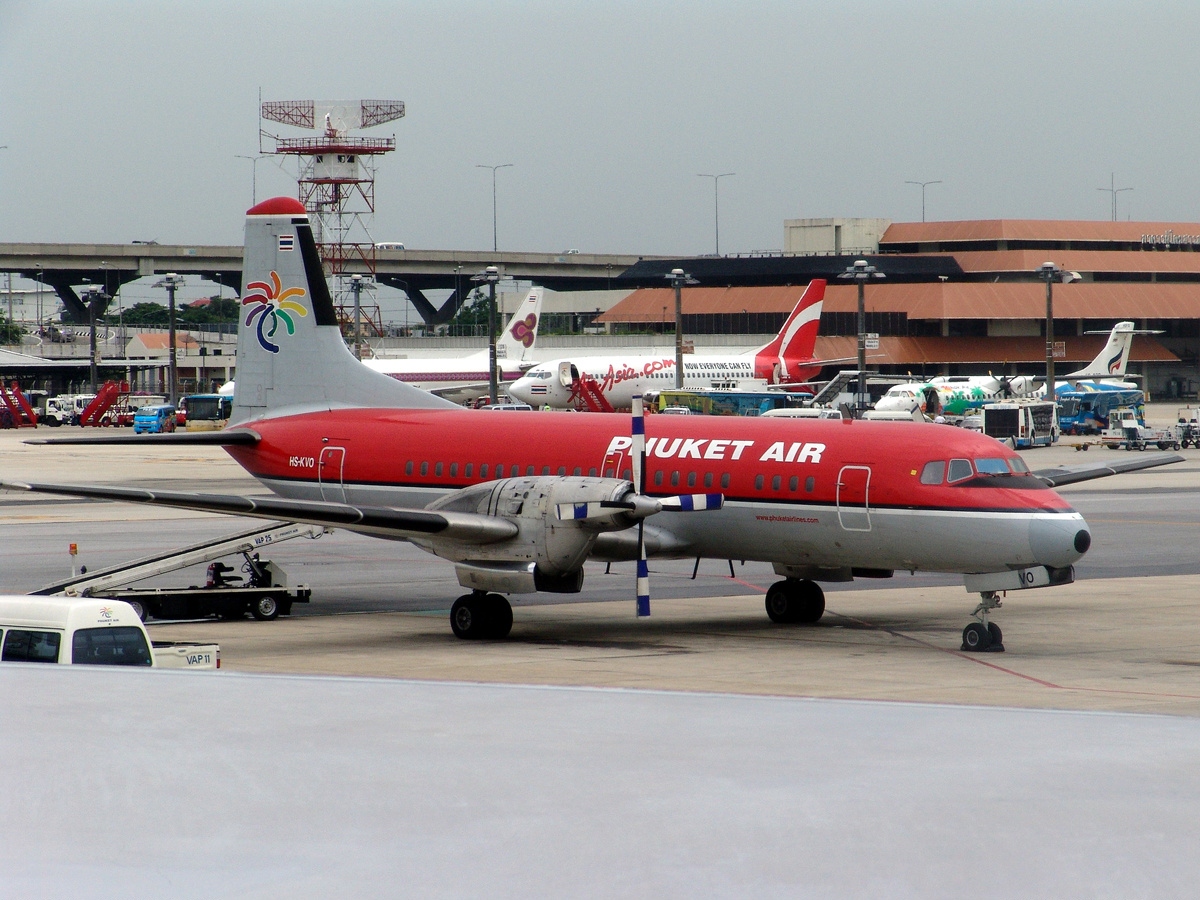 Today in Aviation History: First Flight of the NAMC YS-11 11 NAMC YS 11A Phuket Air AN0923039