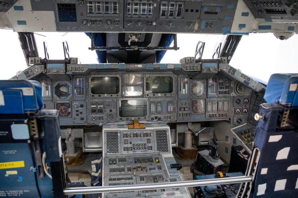 Museum of Flight Offers Tours of Space Shuttle Trainer Crew Compartments 12 NASA Space Shuttle Full Fuselage Trainer