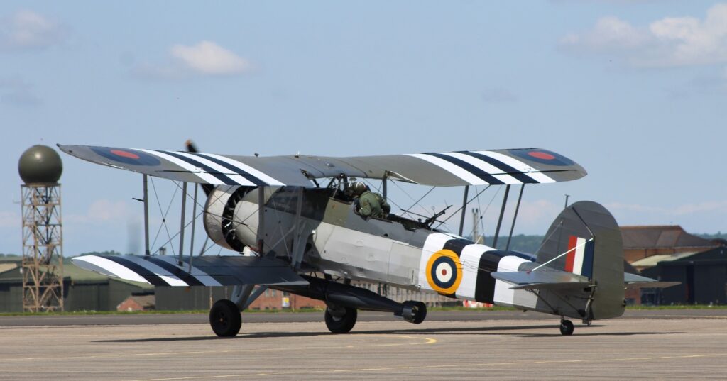 Navy Wings Swordfish Gains Invasion Stripes 10 NAVY Wings Swordfish W5856