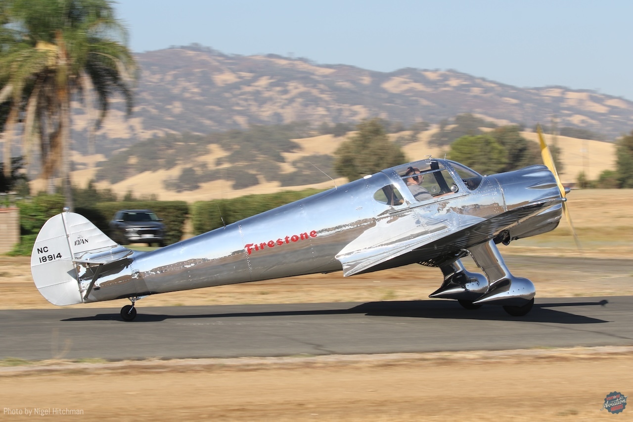 Ala Doble Fly-In 2025: Nigel Hitchman Captures a Spectacular Vintage Aviation Gathering 47 NC18914 Ryan SCW