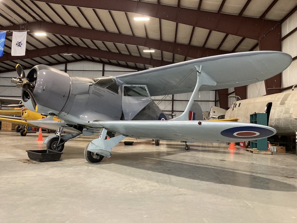 National Warplane Museum Receives D-Day Veteran Staggerwing 13 NWM Mk.I 2