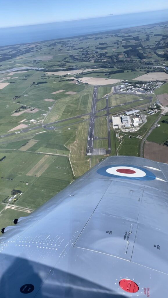 Kiwi Mustang Flies Again After 66 Years 12 NZ2423 pilot view