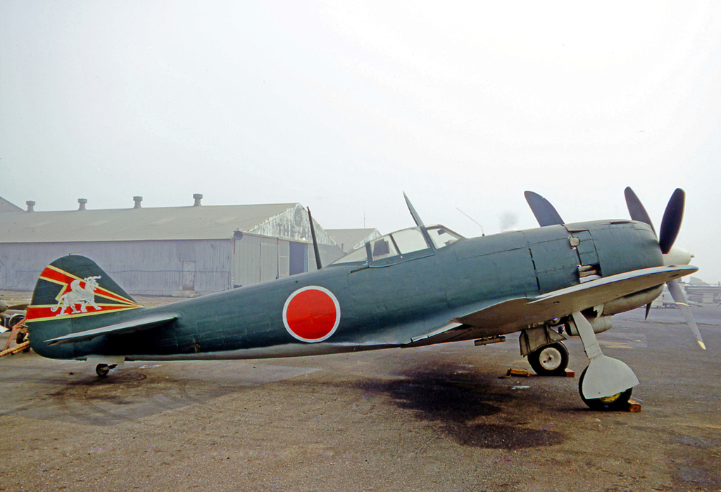 The Last Surviving Nakajima Ki-84 Hayate 27 Nakajima Ki84 Hayate N3385G ONT 18.10.70 edited 3