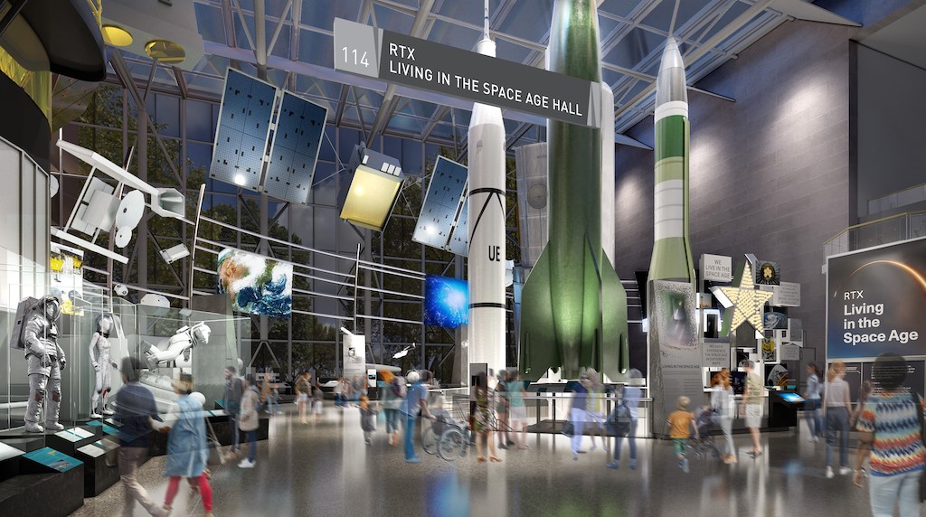 National Air and Space Museum Provides Update on Renovation Project 10 National Air and Space Museum RTX Living in the Space Age Can be shared