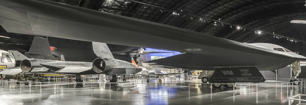 Cold War Gallery and Berlin Airlift Exhibit Updated on NMUSAF’s Virtual Tour 11 The gallery's aircraft collection presents a broad range of platforms, such as fighters, long-range bombers, attack aircraft, reconnaissance, heavy airlift and trainers. Modern aircraft on display include the world's only permanent public display of a B-2 stealth bomber.