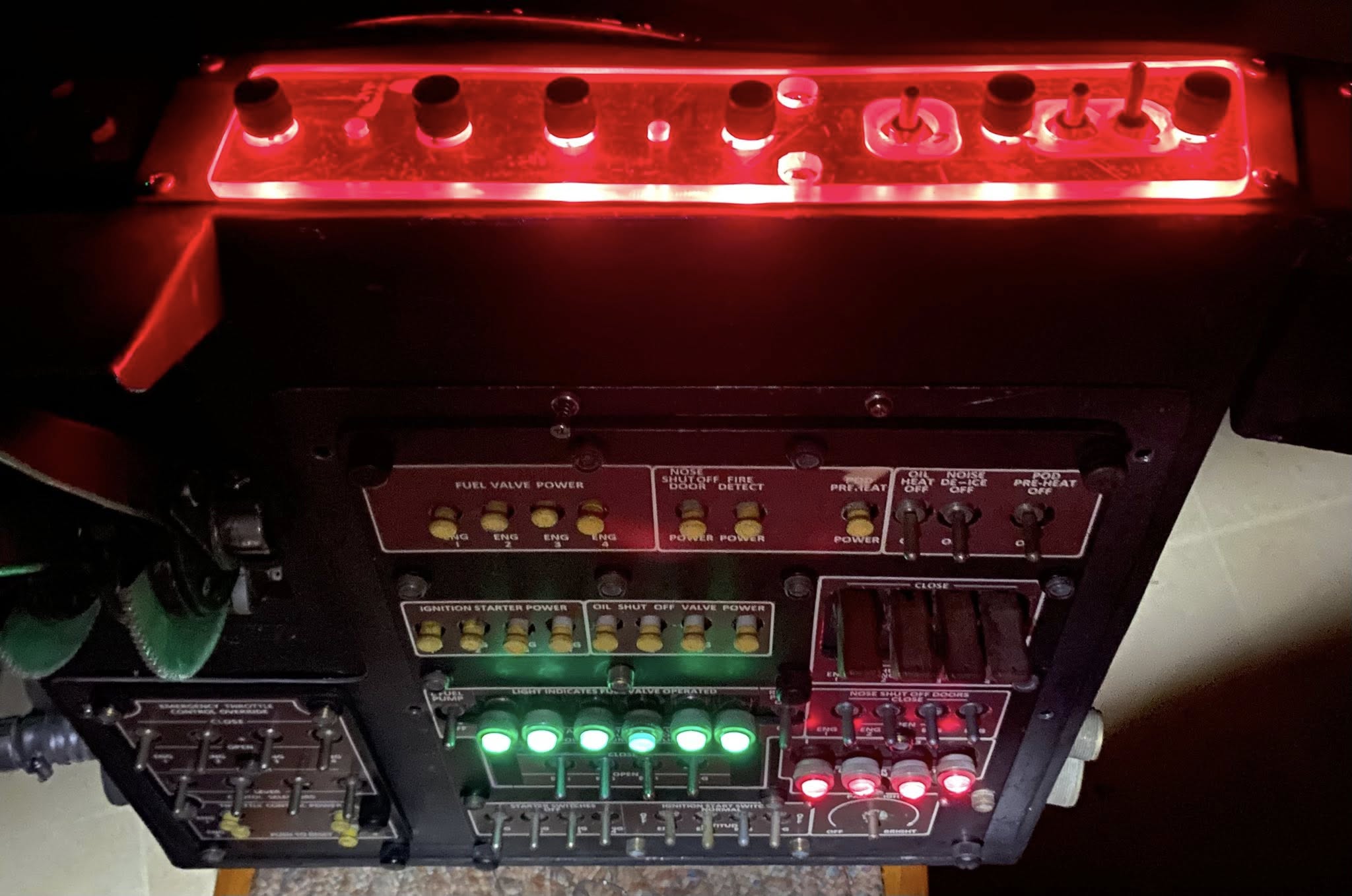 Building the Last Convair B-36: Handmade Peacemaker Cockpit Project Progresses 18 Navigator Position Lights 1