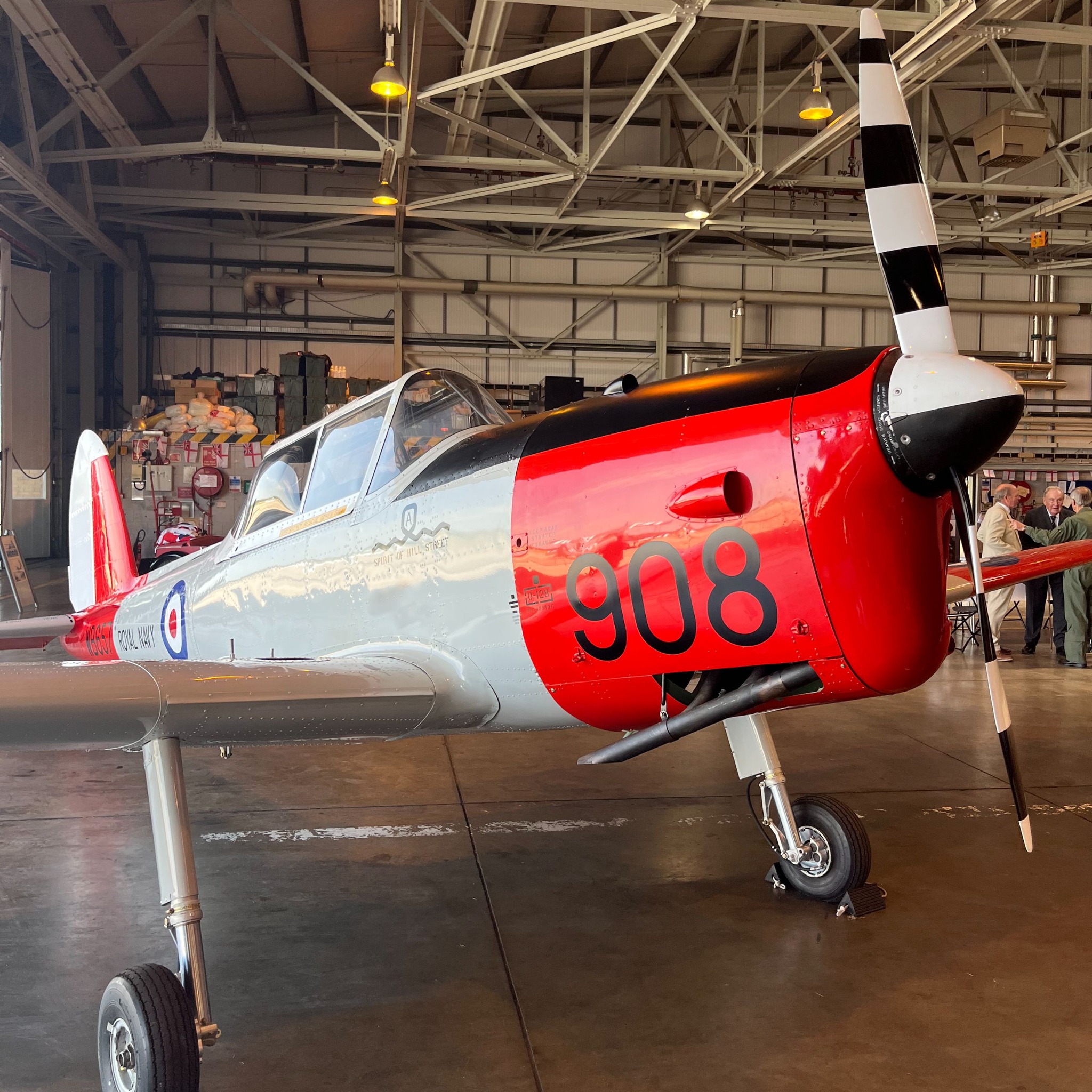 Navy Wings Completes Chipmunk Restoration 10 Navy Wings Chipmunk G RNVR