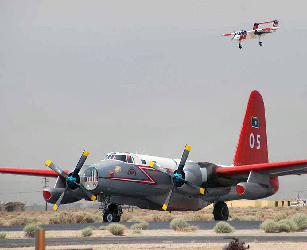 "Retired" Neptune Firefighting Planes Pressed Back Into Service 10 Neptune Aviation P2V Neptune "Tanker -5" (Photo By Michael Meadows via Neptune Aviation Services)