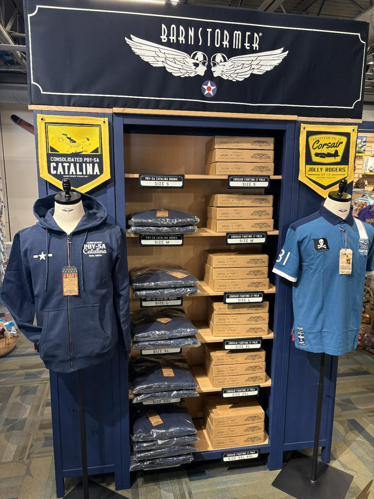 New Barnstormers USA Retail Display 10 New Barnstormers USA Retail Display Military Aviation Museum