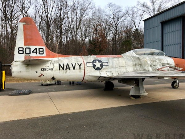 New England Air Museum's Lockheed TV-2 Shooting Star - Restoration Report 10 New England Air Museums Lockheed TV 2 T 33B 01