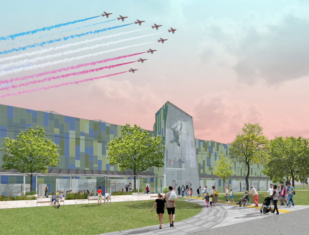 RAF Museum Secures Investment From The National Lottery Heritage Fund 19 New Exhibition Arrival Moment