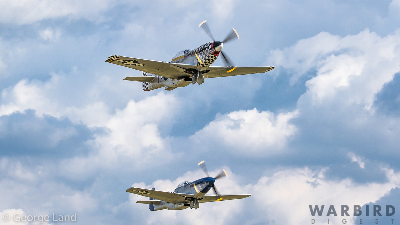 Imperial War Museum - Battle of Britain Air Show Report 34 North American P 51D 25 NT TF 51D Mustang 44 84847 and 44 14251 WZ I Contrary Mary G TFSI North American P 51D 20 NA Mustang 44 72216 G BIXL HO M Miss Helen Z72 8721 copy
