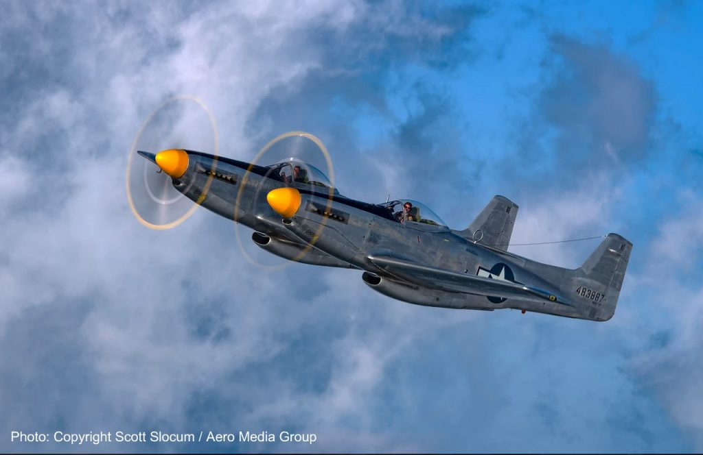 Today in Aviation History: First Air-to-Air Victory of the Korean War 15 North American XP 82 Twin Mustang 44 83887