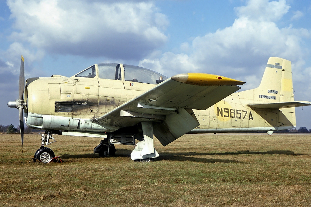 Fennec Rising - The First Production T-28S Fennec is Flying Again! 11 North American T 28A Fennec AN1959134