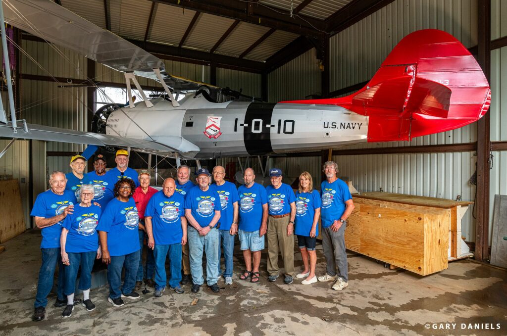 Vought Heritage Foundation Completes O3U-3 Corsair Reproduction 27 O3U crew