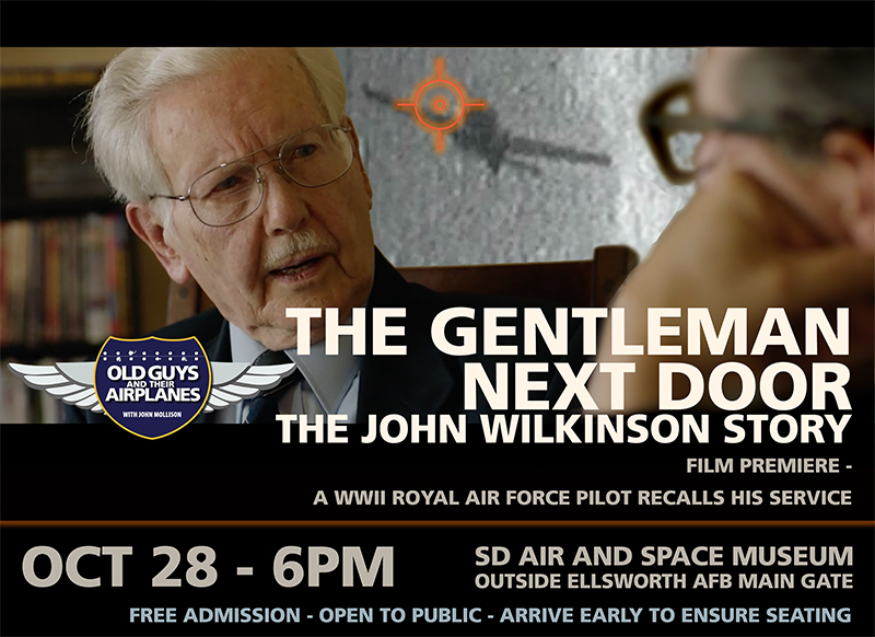 WWII RAF Ace Fighter Pilot To Appear at South Dakota Film Premiere 12 ogta-wilkinsonsocialm