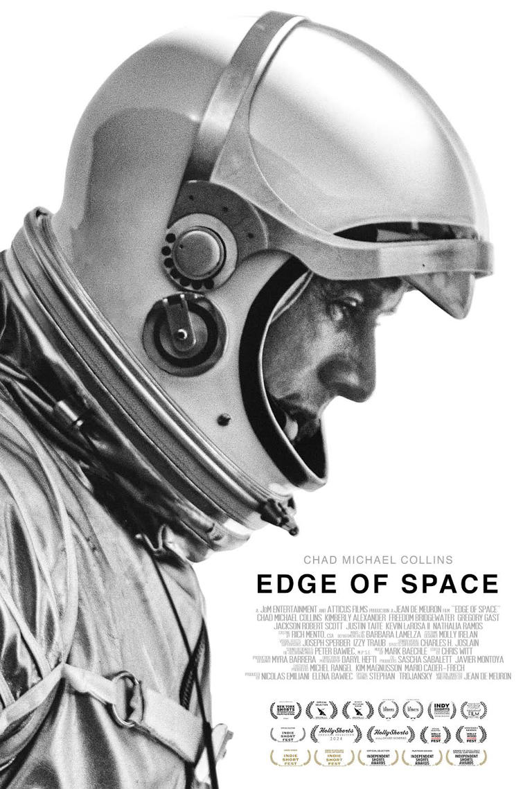 From X-15 to The Moon: Edge of Space Short Film 13 Official poster for Edge of Space short film. Image credit Atticus Films