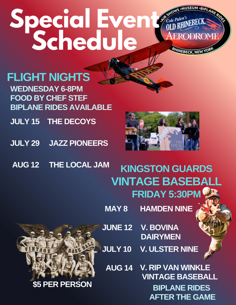 Old Rhinebeck Aerodrome Announces 2026 Airshow Season and Special Events 12 Old Rhinebeck Aerodrome Announces 2026 Airshow Season and Special Events 2