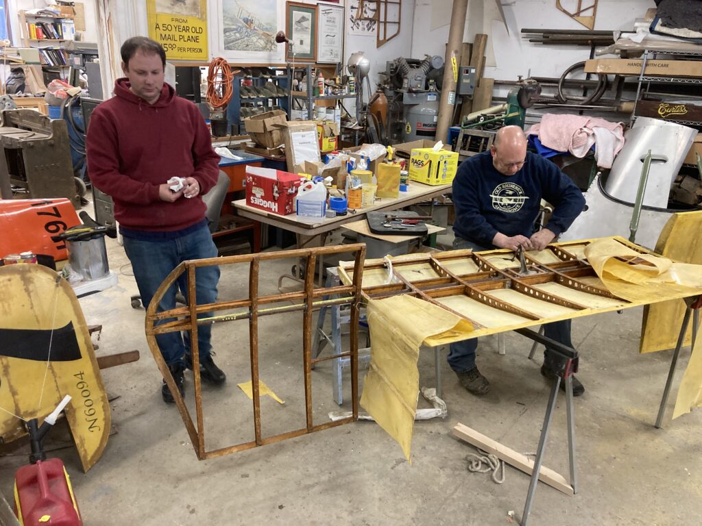 Old Rhinebeck's 1909 Blériot XI - Restoration Update Spring 2023 11 Old Rhinebeck s 1909 Bleriot XI 4