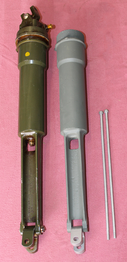 XP-82 Twin Mustang - September, 2014 Restoration Update 19 Tail wheel oleos. (photo via Tom Reilly)