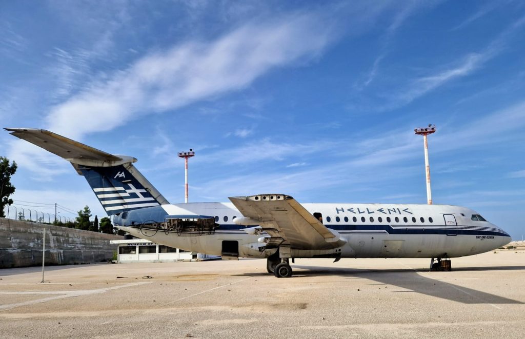 Cypriot Company Zela Aviation Acquired Famous Abandoned Olympic Airliners 10 Olympic Airways BAC1 11 Hellinikon Airport