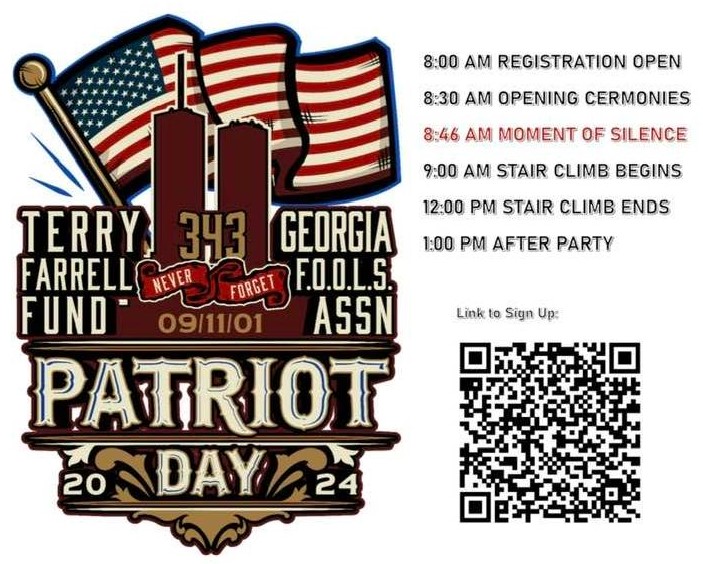 CAF Airbase Georgia Supports 9/11 Memorial Stair Climb In Atlanta 10 Order