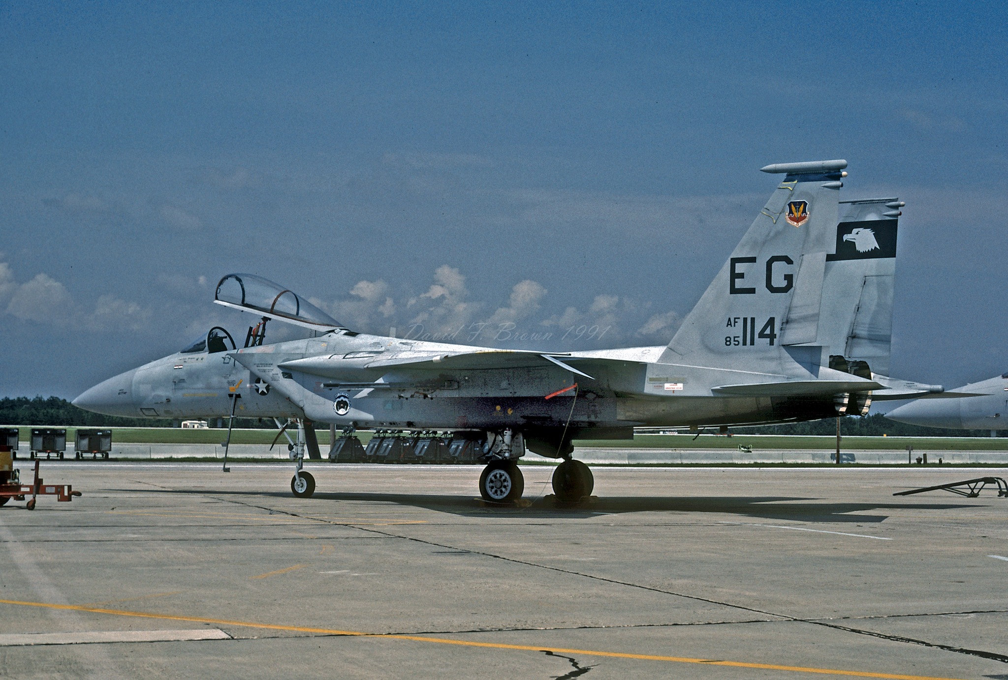 Double MiG Killer F-15C Eagle Retired to Smithsonian’s Udvar-Hazy Center 12 Oregon Air National Guard delivered F 15C 85 0114 6813024817378510779 n