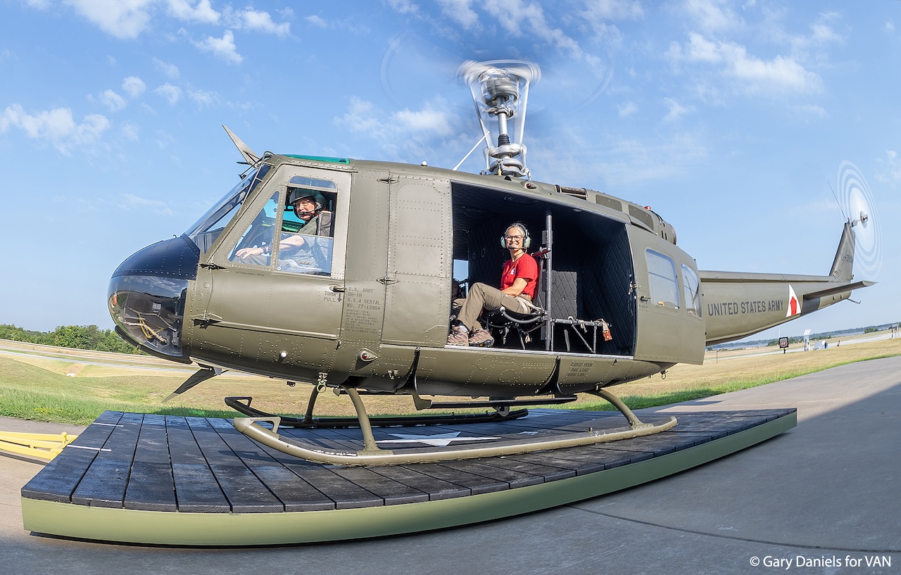 Texas Chopper Pilot Honors Vietnam War Veterans with His Outlaw Huey 18 Outlaw Huey Gary Daniels 09