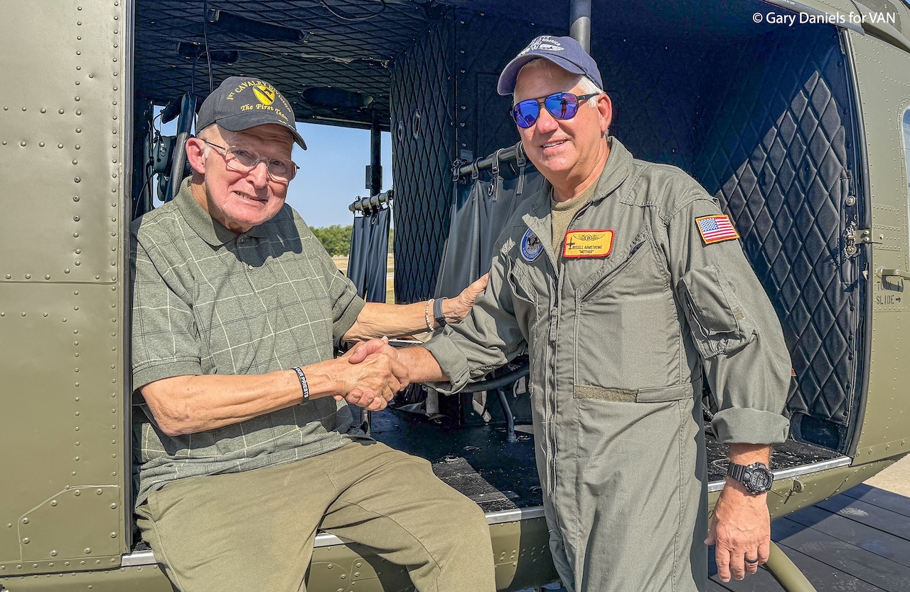Texas Chopper Pilot Honors Vietnam War Veterans with His Outlaw Huey 19 Outlaw Huey Gary Daniels 10
