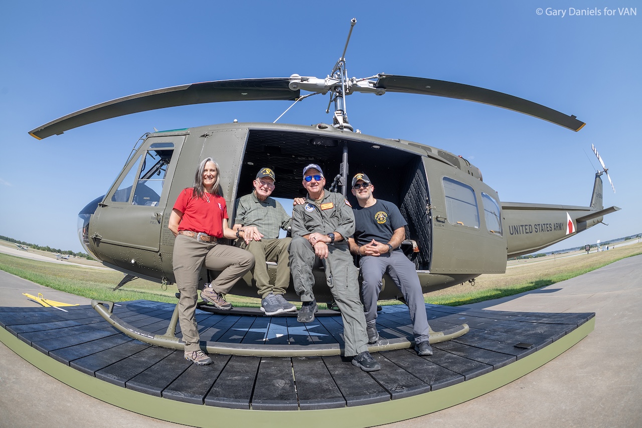 Texas Chopper Pilot Honors Vietnam War Veterans with His Outlaw Huey 10 Outlaw Huey Gary Daniels 11