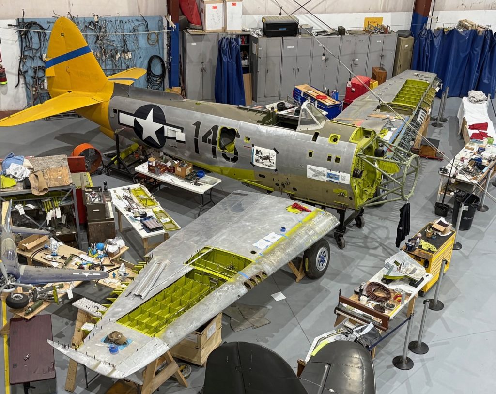 Airbase Georgia Names 2026 Officers and Recognizes Outstanding Members 16 Overhead CAF P 47 2025