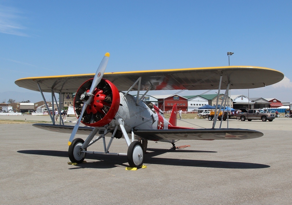 Today in Aviation History: First Flight of the Boeing P-12 Fighter 13 P 12E at Planes of Fame