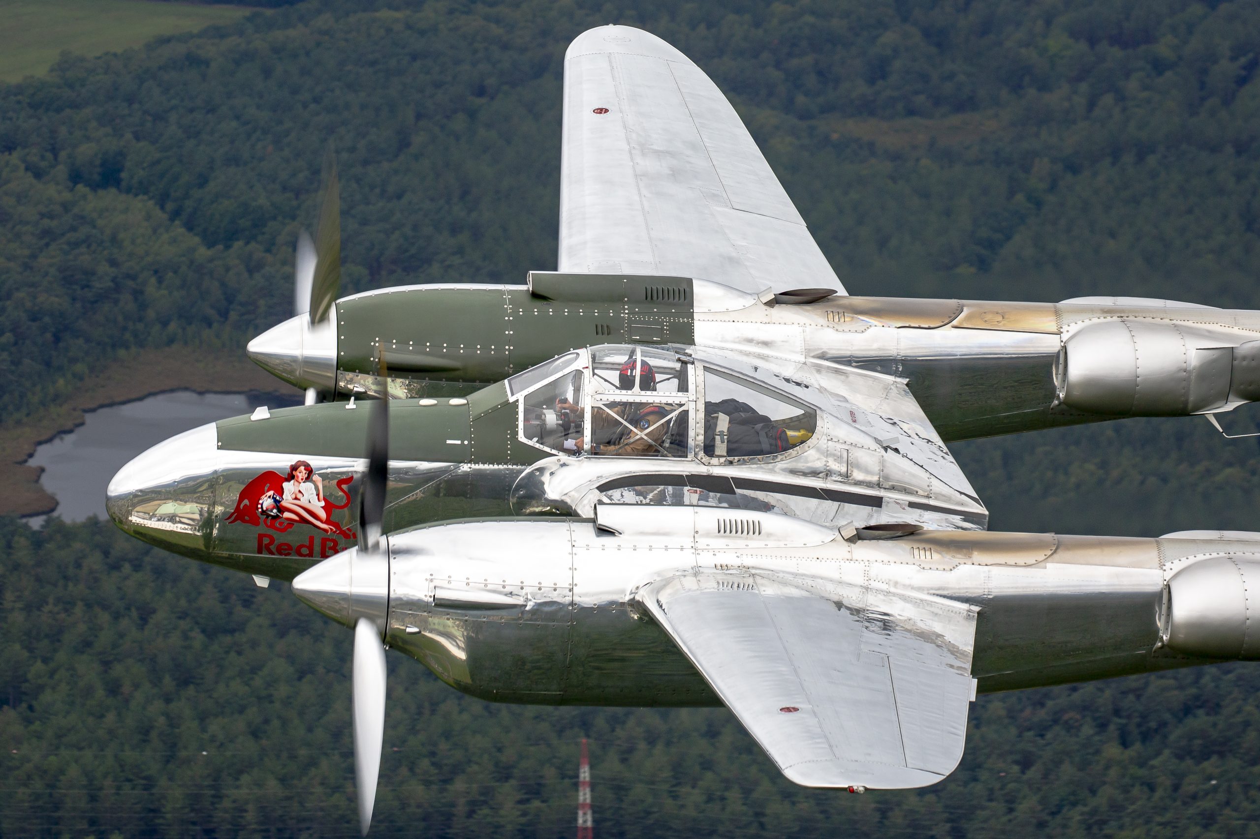 The Flying Bulls Bring P-38 Lightning and DC-6B at EAA AirVenture Oshkosh 2026 17 P 38 side view scaled
