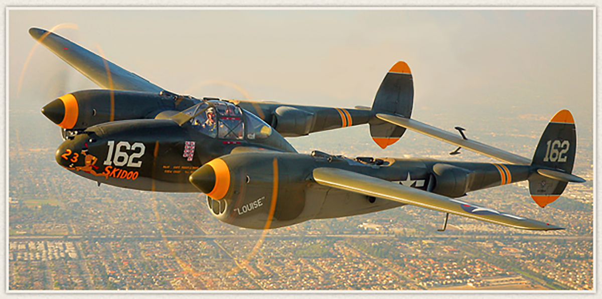 Planes of Fame Air Show - This Weekend! - May 6/7th 2017 14 Planes of Fame's Lockheed P-38 Lightning. (photo via Planes of Fame)