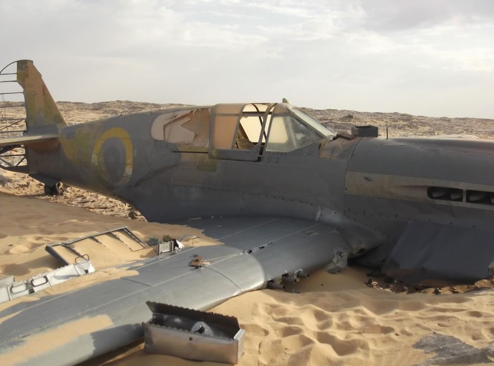 Desert War Kittyhawk Unveiled in Egypt 14 P 40 ET574 2