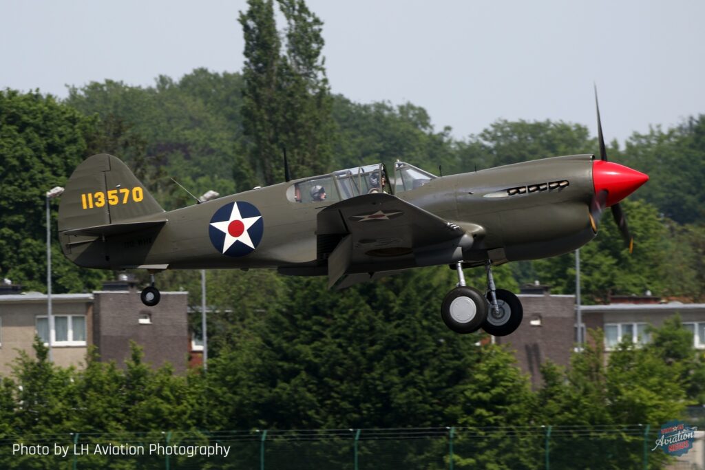 Combat Veteran P-40E Makes First Public Appearance In Belgium 14 P 40E Warhawk 41 13570 9