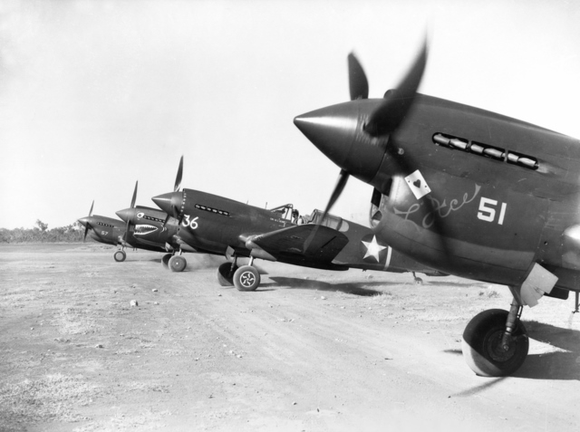 The End of the Show’: P-40 'American Dream' Changes Hands 12 P 40Es 8th PS 49th PG at Darwin 1942