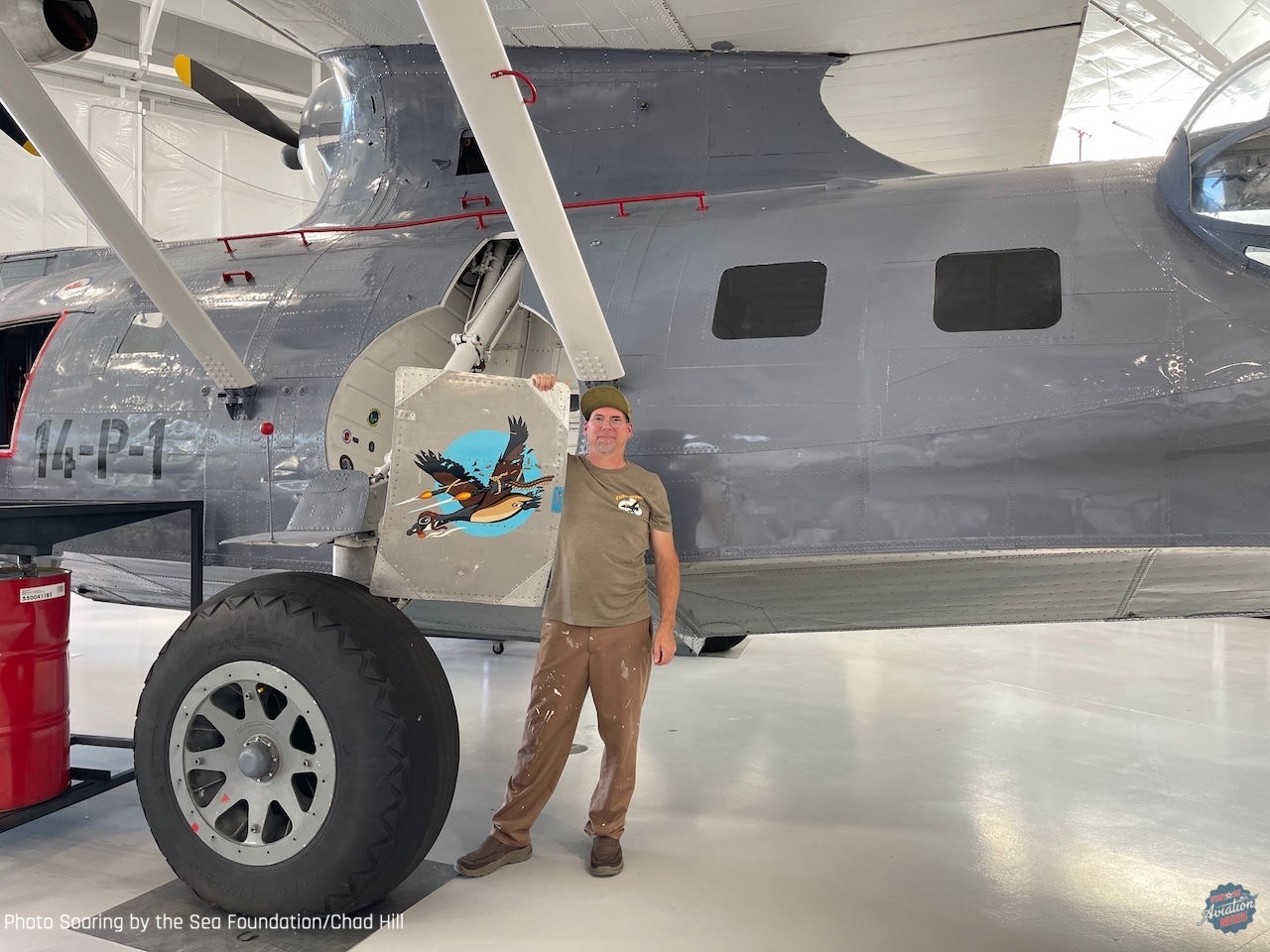 Soaring by the Sea Foundation Repaints P-40 Warhawk in Honor of Pappy Boyington 25 P 40N 1 Warhawk serial number 42 104730 1252