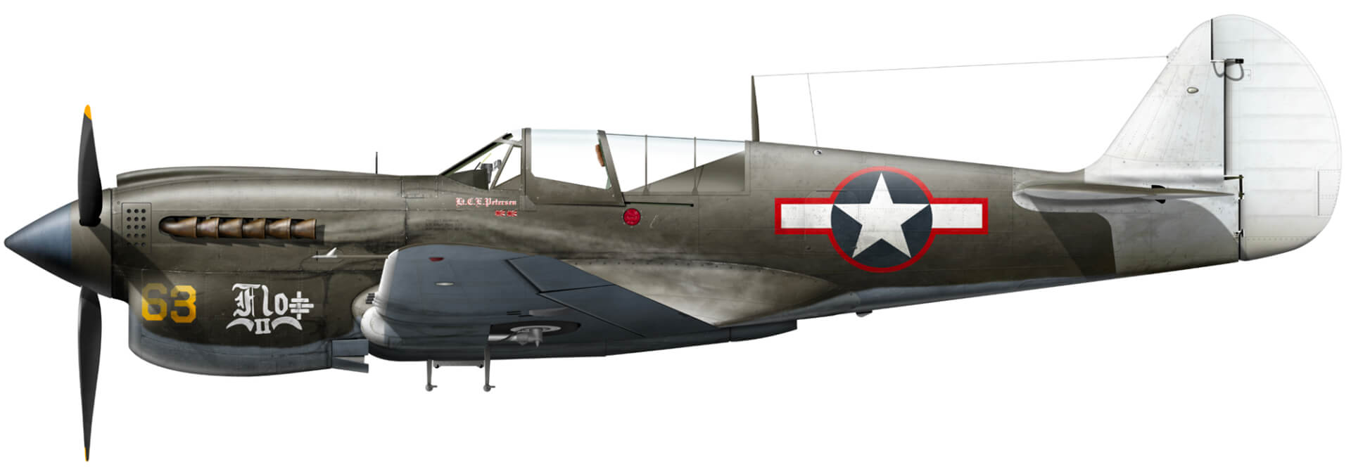 Combat-Veteran Curtiss P-40N-5 Project for Sale 10 P 40N Project