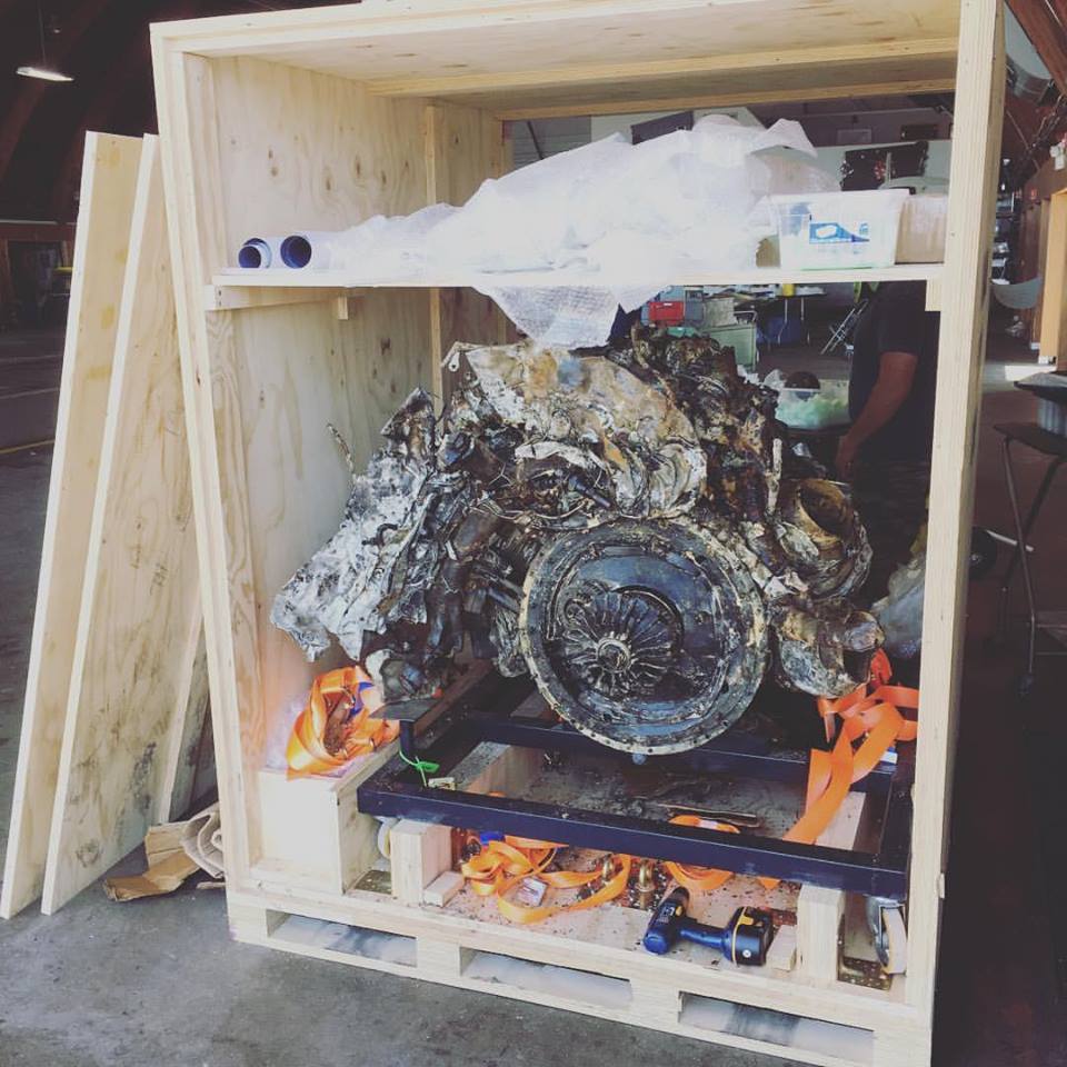 Finding Loren: The Life, Death and Discovery of a P-47 Fighter Pilot 11 On July 8, the engine and other parts arrived from Italy.
