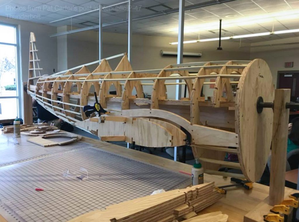 Texas Flying Legends Museum – P-47D Restoration Update – Jan/Feb 2018 31 P 47 Model resize