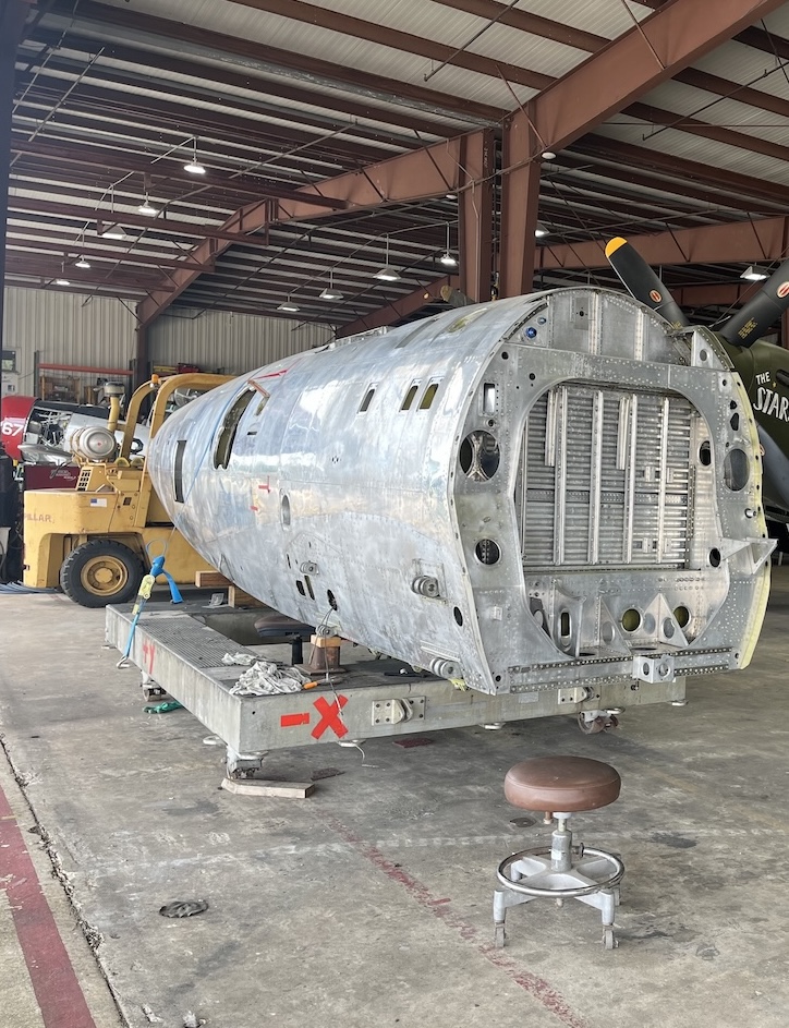 American Heritage Museum's P-47D Thunderbolt Restoration Update 14 P 47D 40 RA c n 399 55706 5898
