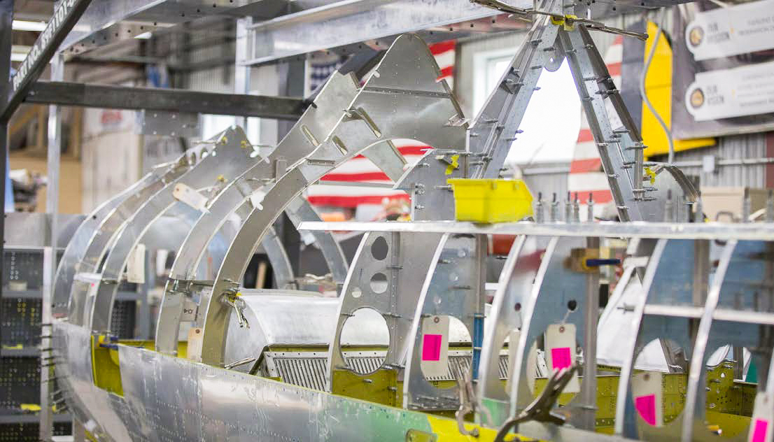 Dakota Territory Air Museum’s P-47 Update - August, 2018 47 P 47 July August 20183