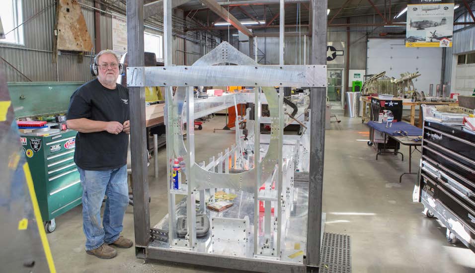 Texas Flying Legends Museum – P-47D Restoration Update - Nov/Dec 2017 33 P 47 Nov Dec 24