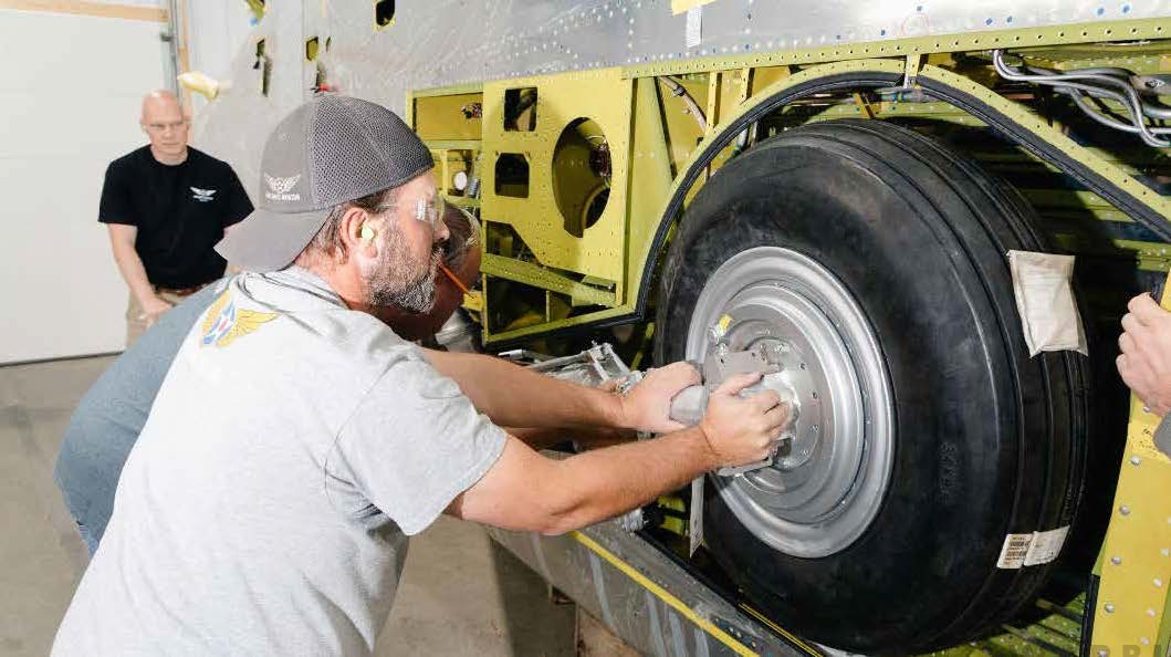 Dakota Territory Air Museum – P-47D Restoration Update – September/October 2021 23 P 47 SeptOct 2021 13